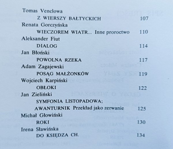 Czesław Miłosz Trzy zimy. Głosy o wierszach