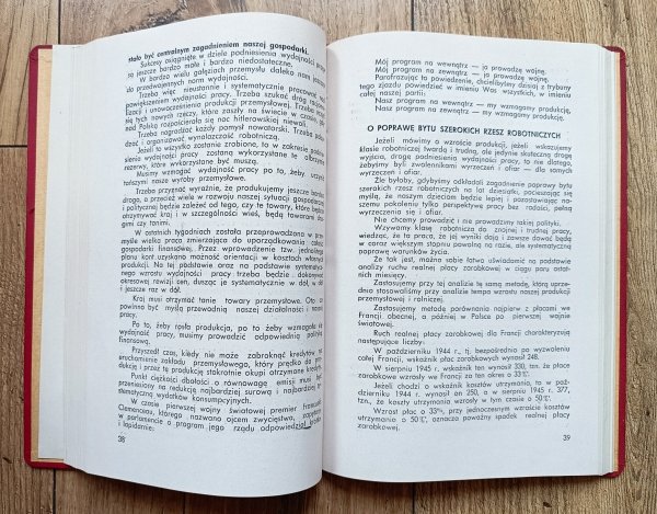 I Zjazd Polskiej Partii Robotniczej: Przemówienia 1945