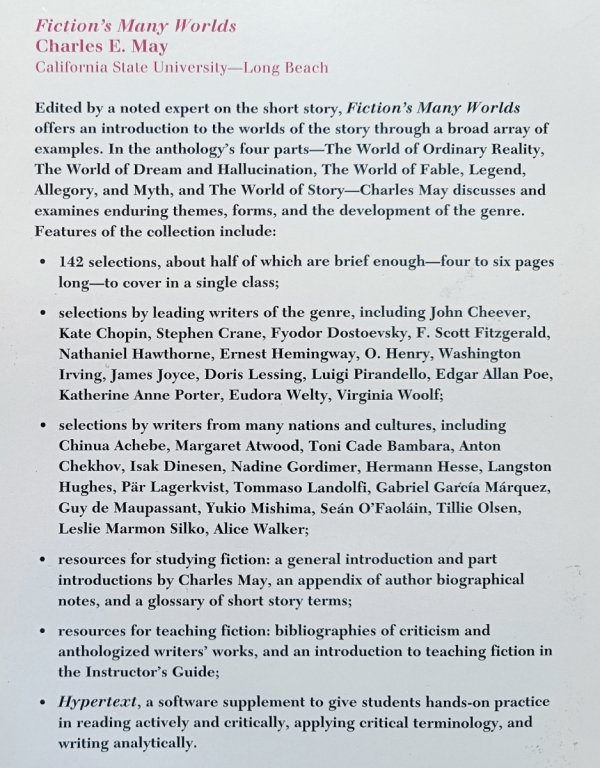 Charles E. May Fiction's Many Worlds