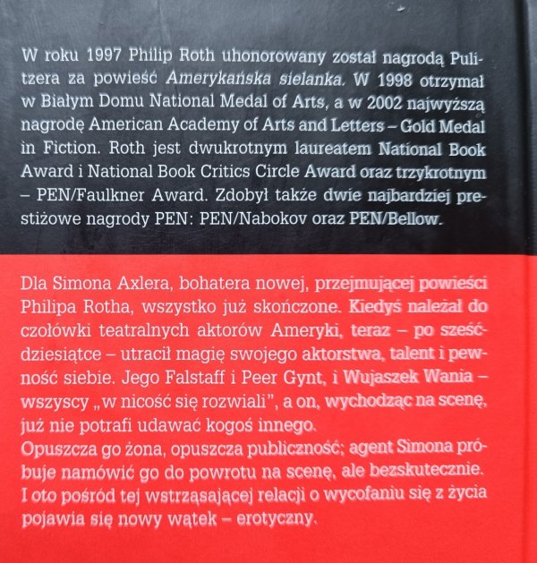 Philip Roth Upokorzenie
