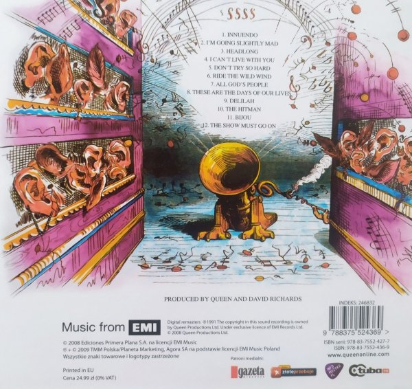Queen Innuendo CD [Biblioteka Gazety Wyborczej]