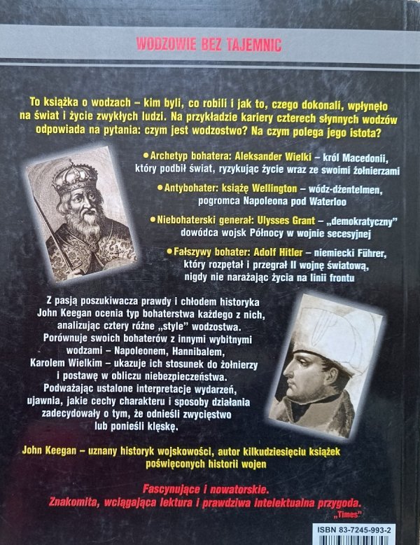 John Keegan Wodzowie bez tajemnic
