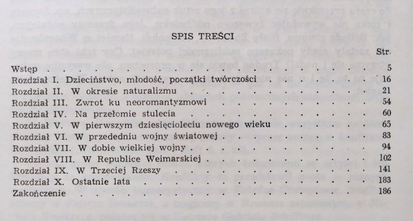 Zdzisław Żygulski Gerhard Hauptmann. Człowiek i twórca