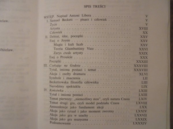 Samuel Beckett • Dramaty