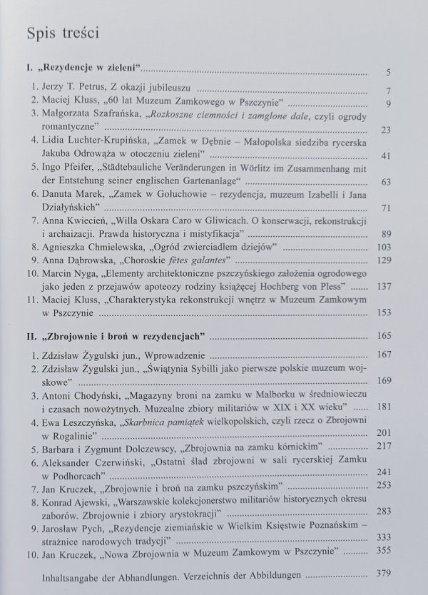 Materiały z sesji naukowej z okazji 60 lecia Muzeum Zamkowego w Pszczynie