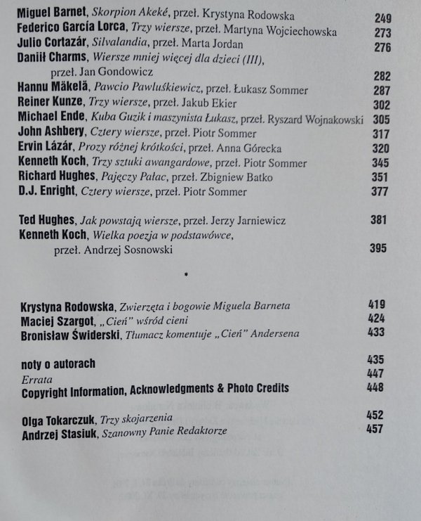 Literatura na Świecie 10-11/2000 / Dzieciniada
