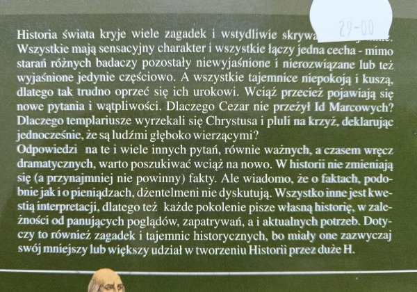Romuald Romański Niewyjaśnione zagadki historii świata