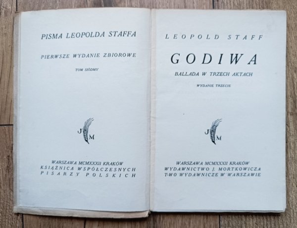 Leopold Staff Godiwa / 1932