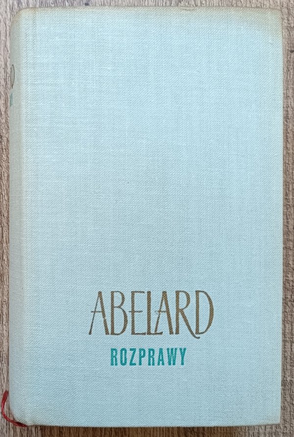 Piotr Abelard Rozprawy