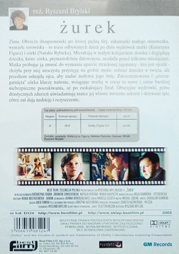 Ryszard Brylski Żurek DVD