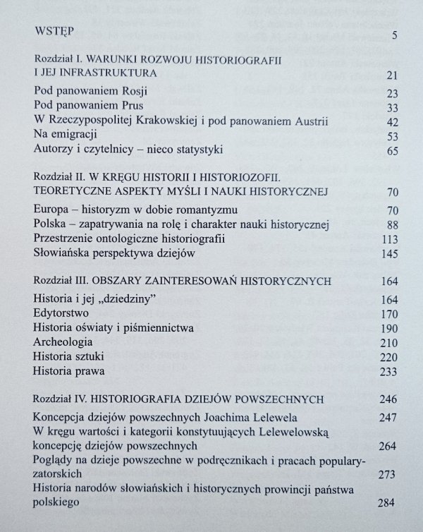 Andrzej Wierzbicki Historiografia polska doby romantyzmu
