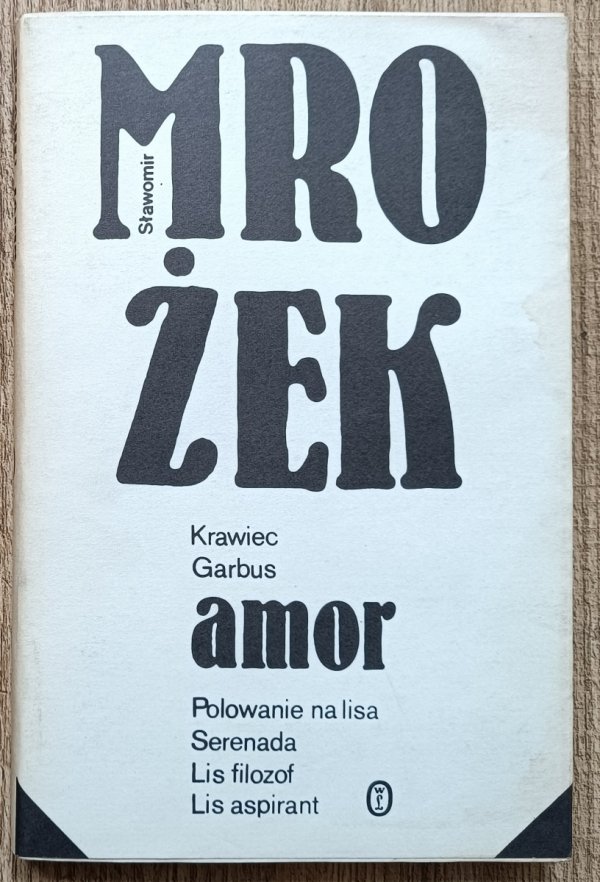 Sławomir Mrożek Amor