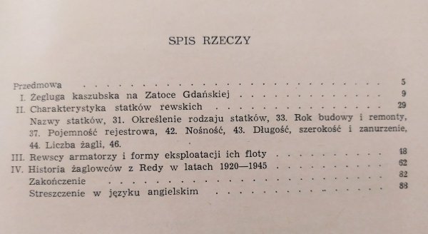 Jerzy Miciński Żaglowce handlowe z Rewy