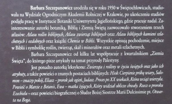 Barbara Szczepanowicz Kuchnia biblijna