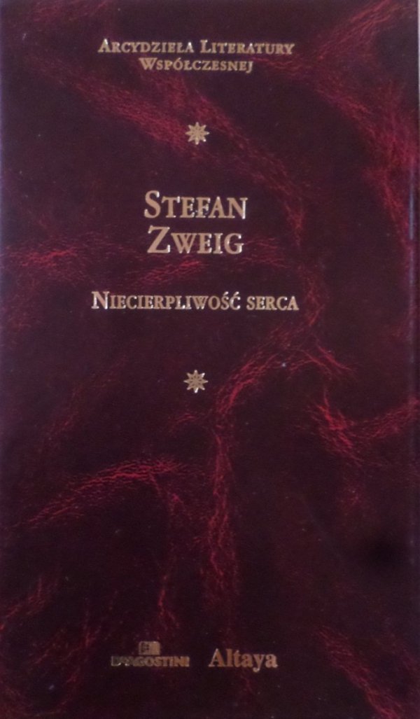 Stefan Zweig Niecierpliwość serca [zdobiona oprawa]