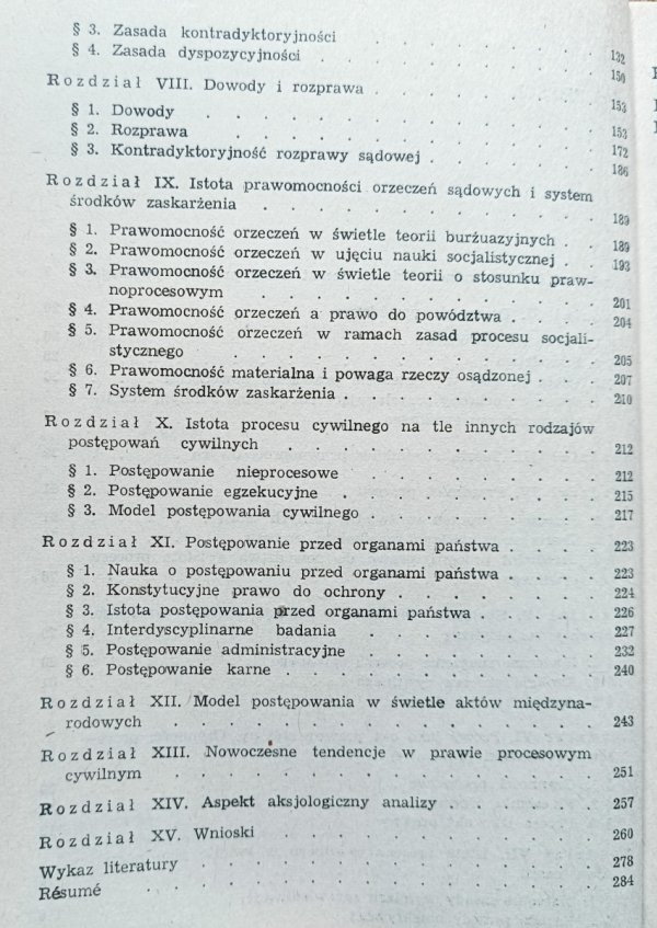 Zbigniew Resich Istota procesu cywilnego