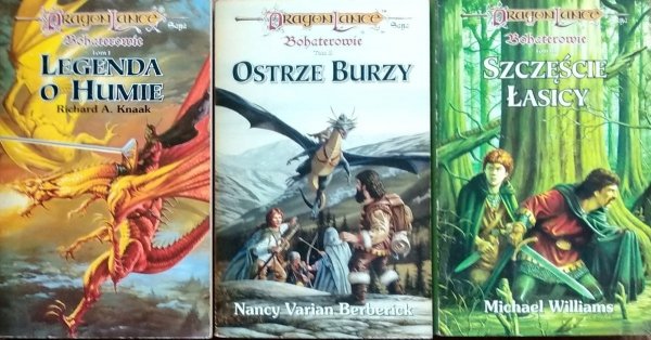 Richard Knaak, Nancy Berberick, Michael Williams • Dragonlance. Bohaterowie [komplet]