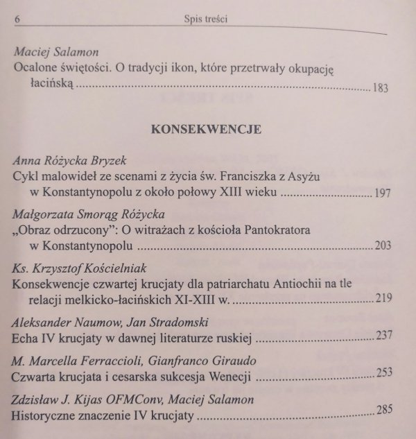 IV Krucjata. Historia Reperkusje Konsekwencje