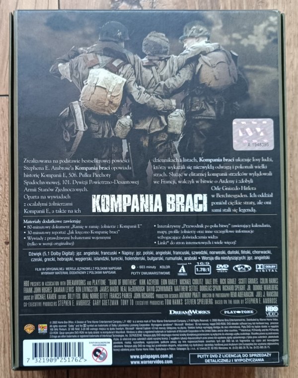 Kompania Braci 6DVD Box