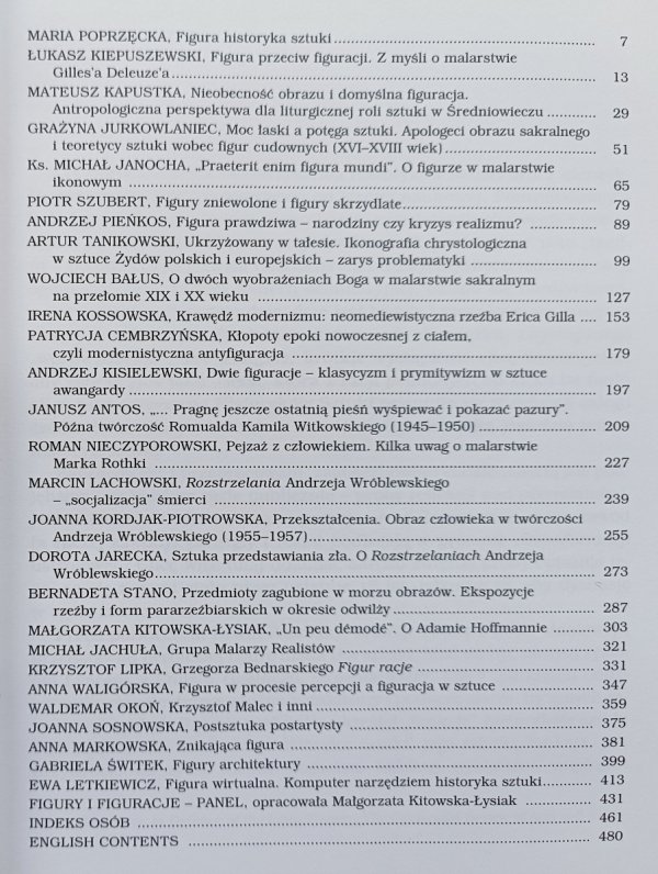 Figury i figuracje. Materiały LIV ogólnopolskiej sesji naukowej Stowarzyszenia Historyków Sztuki