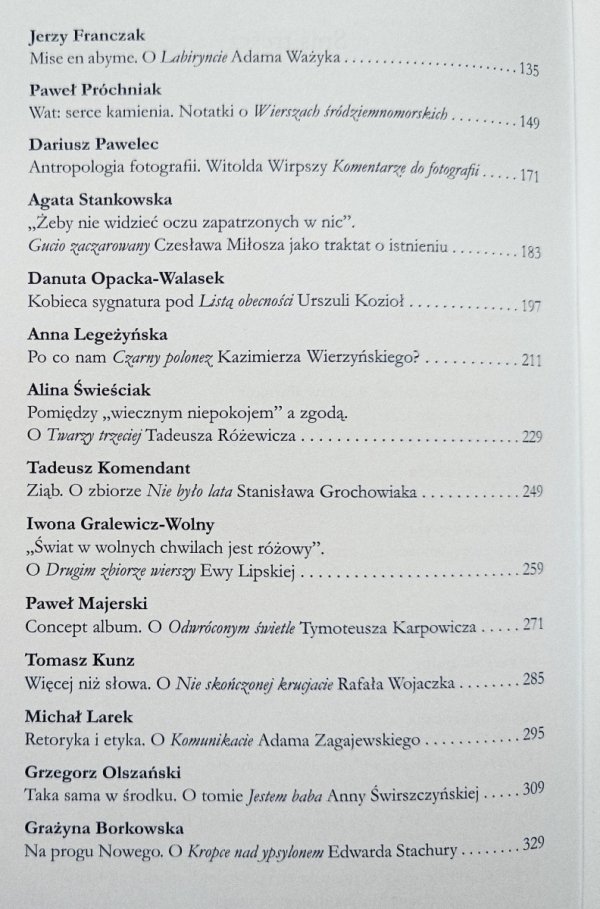 Alina Świeściak Interpretować dalej. Najważniejsze polskie książki poetyckie lat 1945-1989