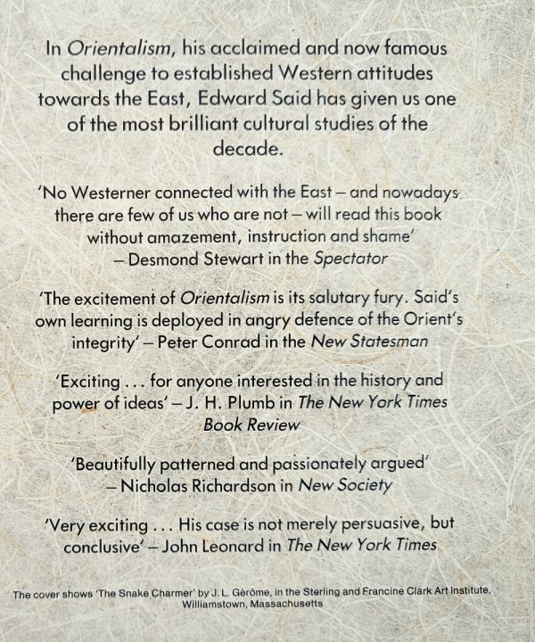 Edward W. Said Orientalism