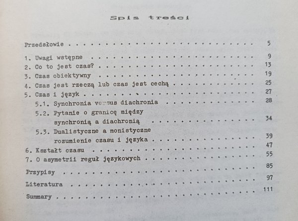 Jolanta Rokoszowa Czas a język. O asymetrii reguł językowych