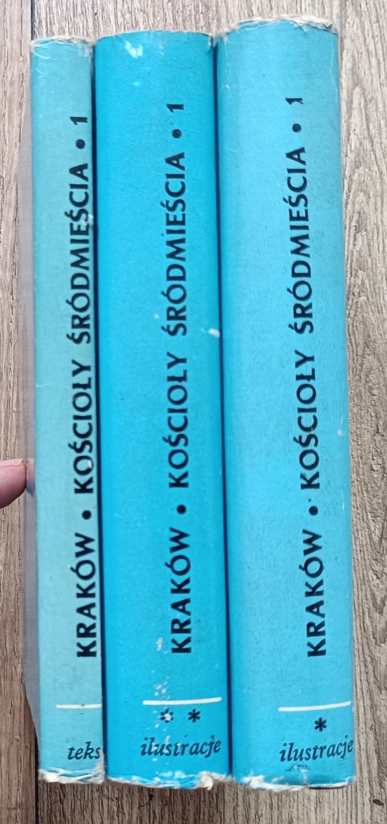 Katalog zabytków sztuki Kraków. Kościoły Śródmieścia 1 komplet