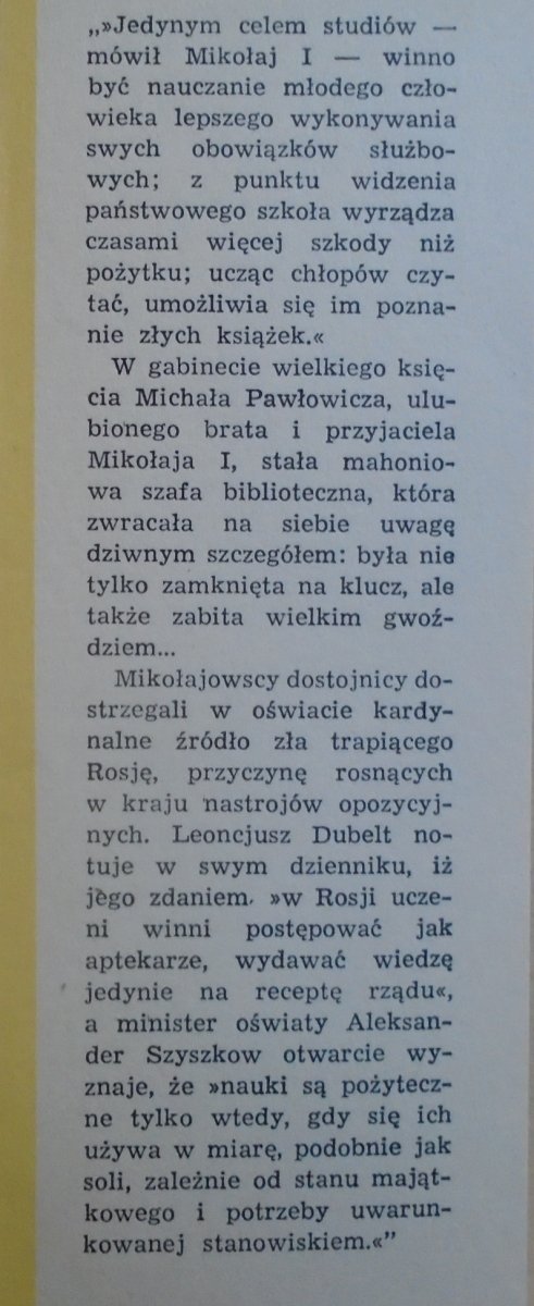 Wiktoria Śliwowska • Mikołaj I i jego czasy 1825-1855