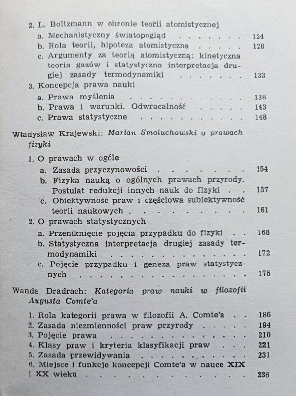 Pojęcie prawa nauki w końcu XIX wieku. Zbiór rozpraw