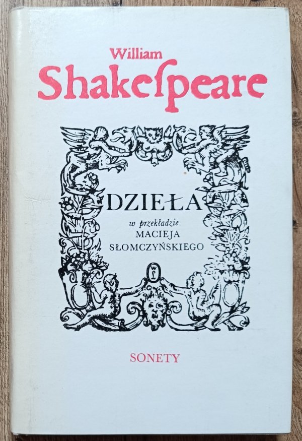 William Shakespeare Sonety