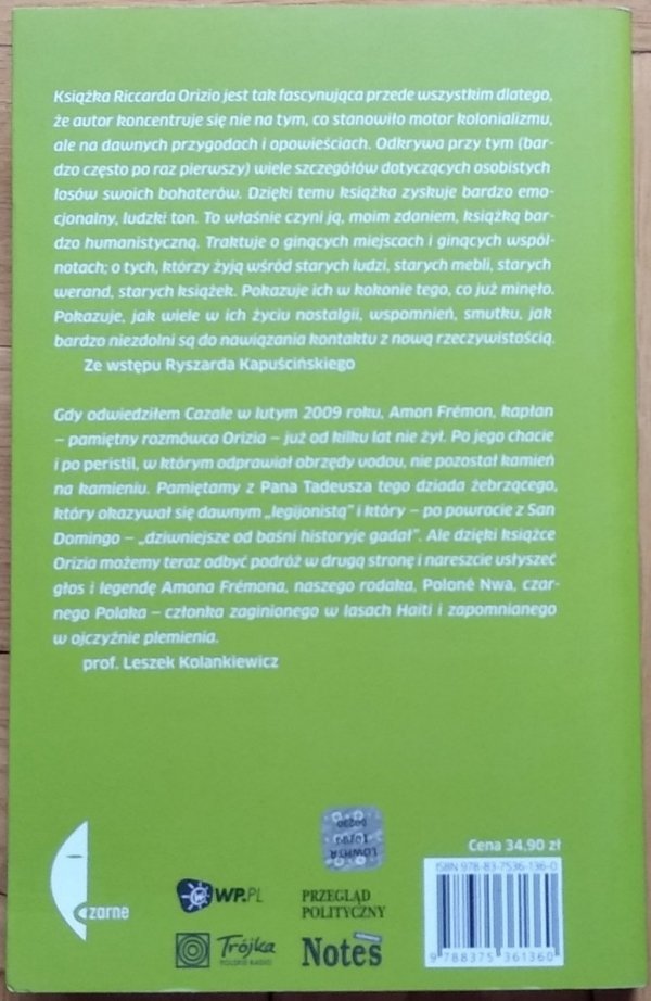 Orizio Riccardo • Zaginione białe plemiona