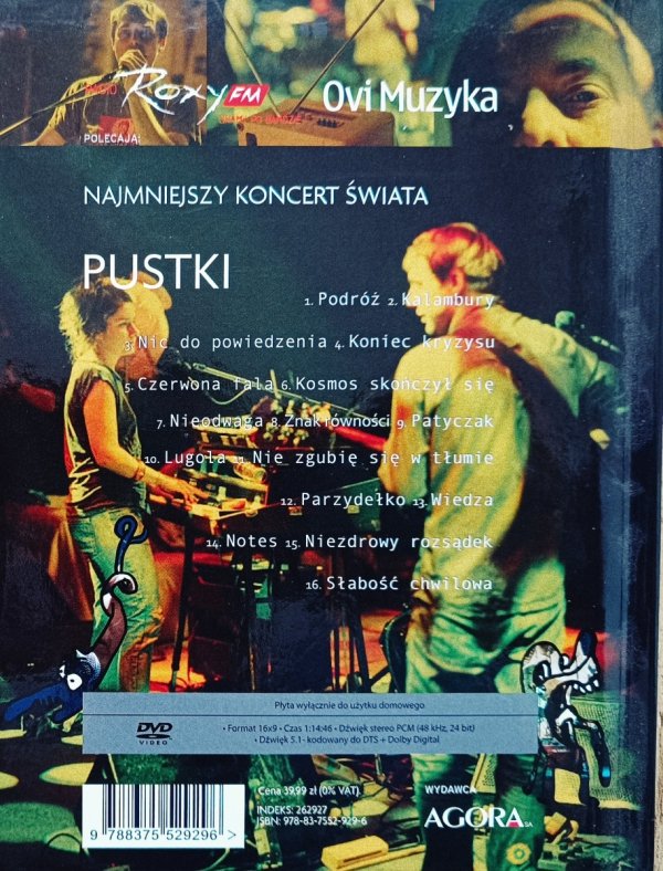 Pustki Najmniejszy koncert świata DVD
