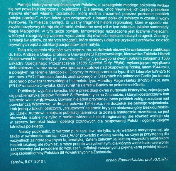 Andrzej Olejko Liberator z Olszyn