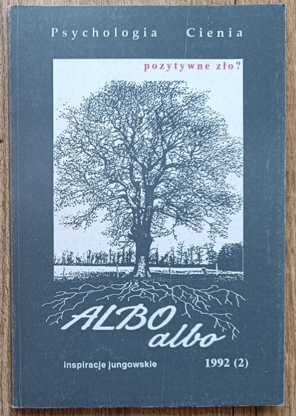 Albo Albo 2/1992 Psychologia Cienia