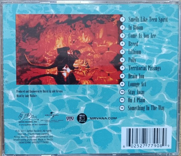 Nirvana Nevermind CD