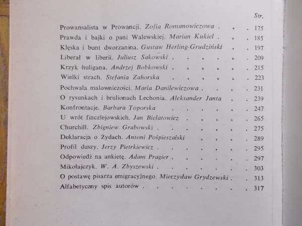 wybór Stefania Kossowska • 'Wiadomości na emigracji'. Antologia prozy 1940-1967