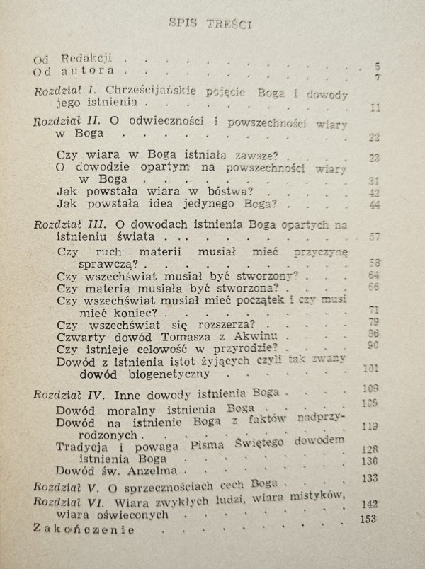 Władysław Kozłowski O dowodach istnienia Boga
