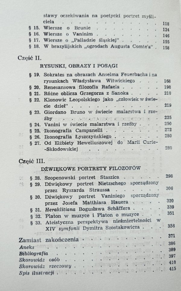 Andrzej Nowicki Portrety filozofów