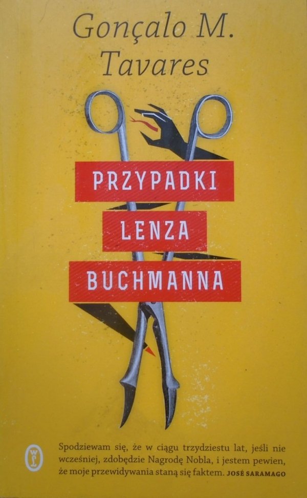 Goncalo M. Tavares • Przypadki Lenza Buchmanna