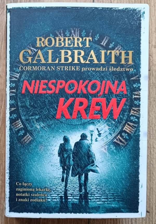 Robert Galbraith Niespokojna krew