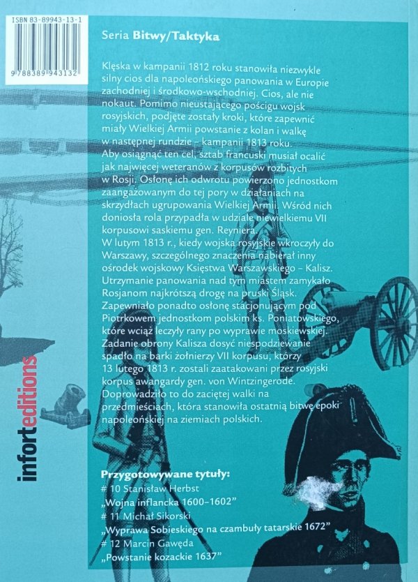 Marcin Baranowski Bitwa pod Kaliszem 13 lutego 1813
