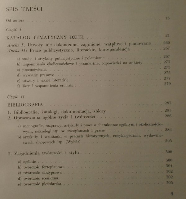 Kornel Michałowski • Karol Szymanowski. Katalog tematyczny dzieł i bibliografia