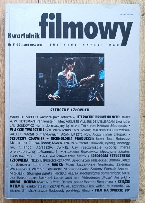 Kwartalnik filmowy 31-32 2000 / Sztuczny człowiek
