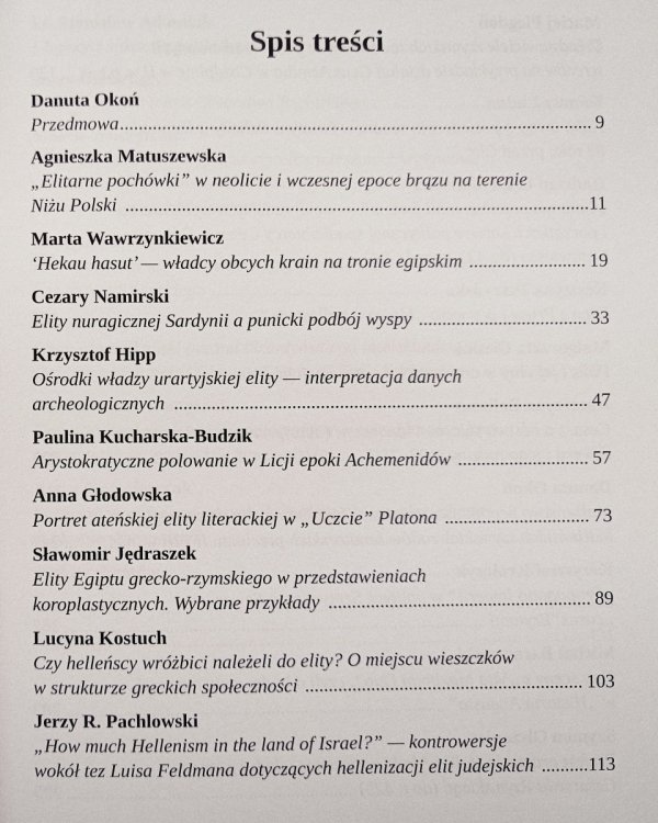 Elity w świecie starożytnym