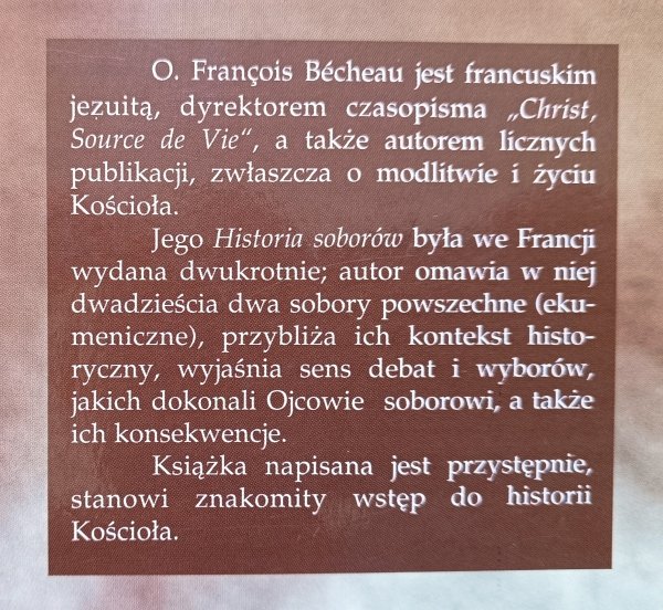 Francois Becheau Historia soborów