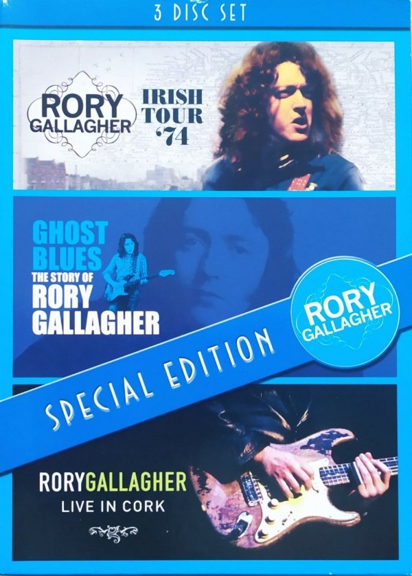 Rory Gallagher Irish Tour 74. Ghost Blues. Live in Cork 3DVD