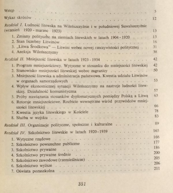 Bronisław Makowski Litwini w Polsce 1920-1939