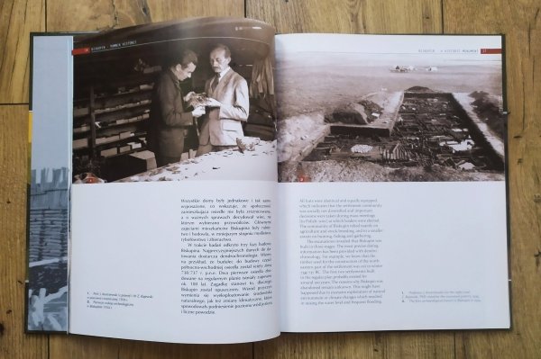 Biskupin pomnik historii. Biskupin w fotografii