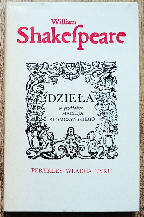 William Shakespeare Perykles władca Tyru